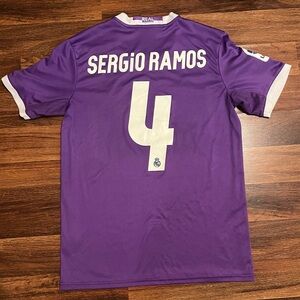 Real Madrid Away Jersey 16/17 Sergio Ramos #4